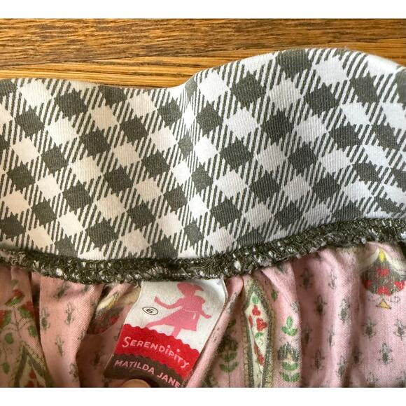 Matilda Jane Girls' Mixed Print Skirt Size 6 - Picture 3 of 4